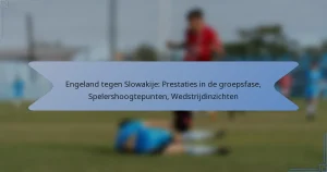 Engeland tegen Slowakije: Prestaties in de groepsfase, Spelershoogtepunten, Wedstrijdinzichten