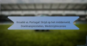 Kroatië vs. Portugal: Strijd op het middenveld, Doelmanprestaties, Wedstrijdrecensie